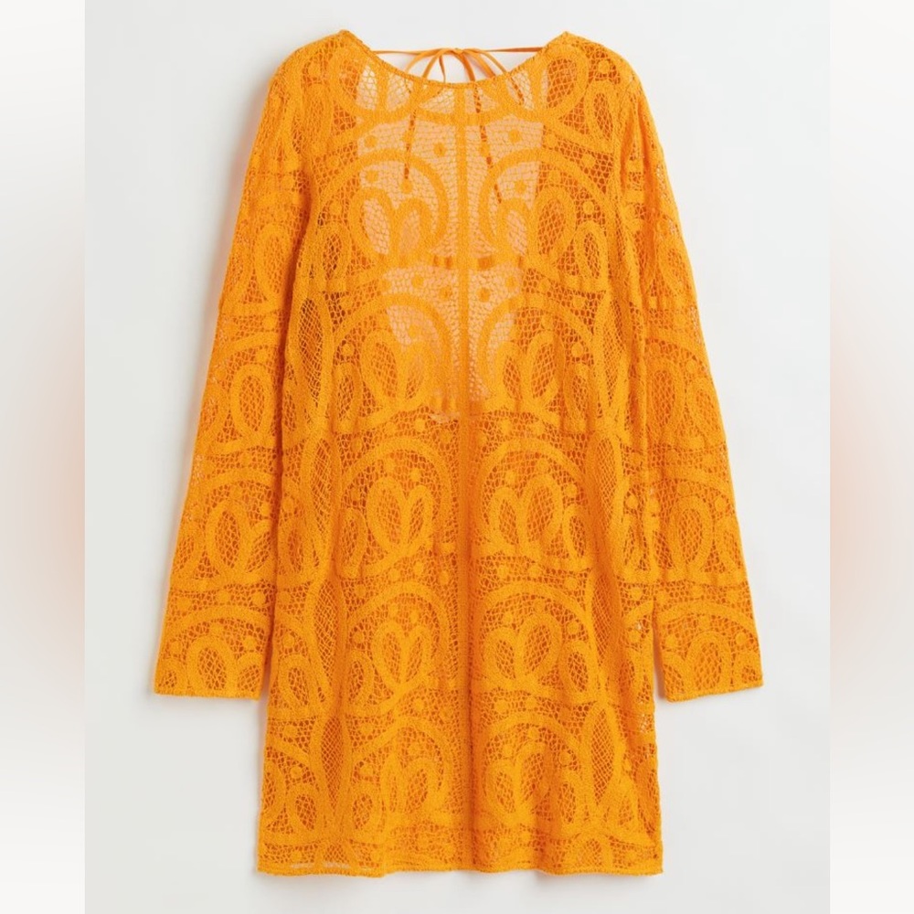 NWT H&M crochet dress